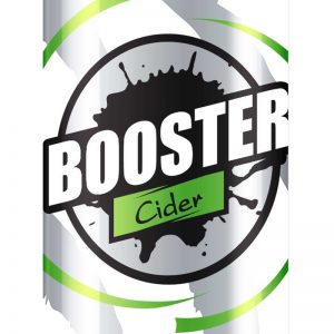 Bebida alcool Booster Cider em Lata 330ml
