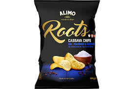 Cassava Chips Original Alimo Roots 100g