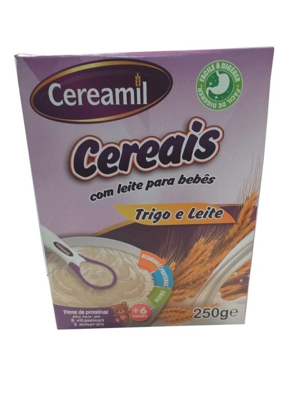 Cereais Trigo e Leite Cereamil 250g