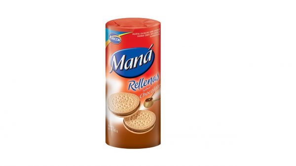 Bolacha Maria C/ Recheio de Chocolate Maná