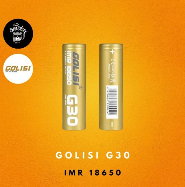 Bateria Golisi G30 18650