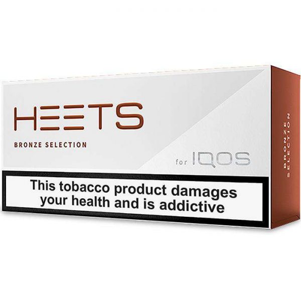 Cigarros Heets para IQOS 3 Duo Bronze Selection Maço de 20 Cigarros