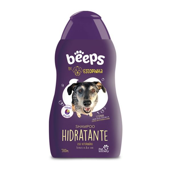 Shampoo Hidratante Beeps Para Cães 500ml