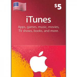 Apple Store & Itunes 5 usd USA