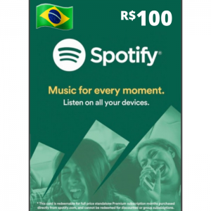 Spotify 100 reais BR