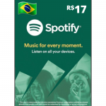 Cartão Spotify Premium 17R$ – 1 Mês