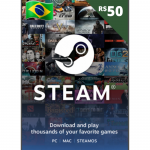 Cartão Steam 50 reais