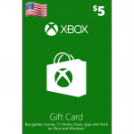 Cartão Xbox 5$