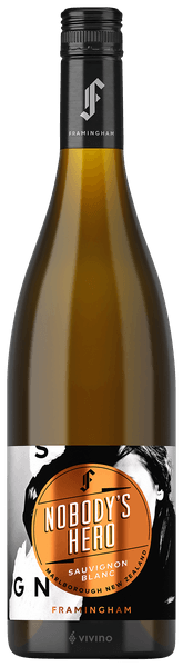 Vinho FRAMINGHAM NOBODY'S HERO Pinot GRIS Nova Zelandia Br 75cl